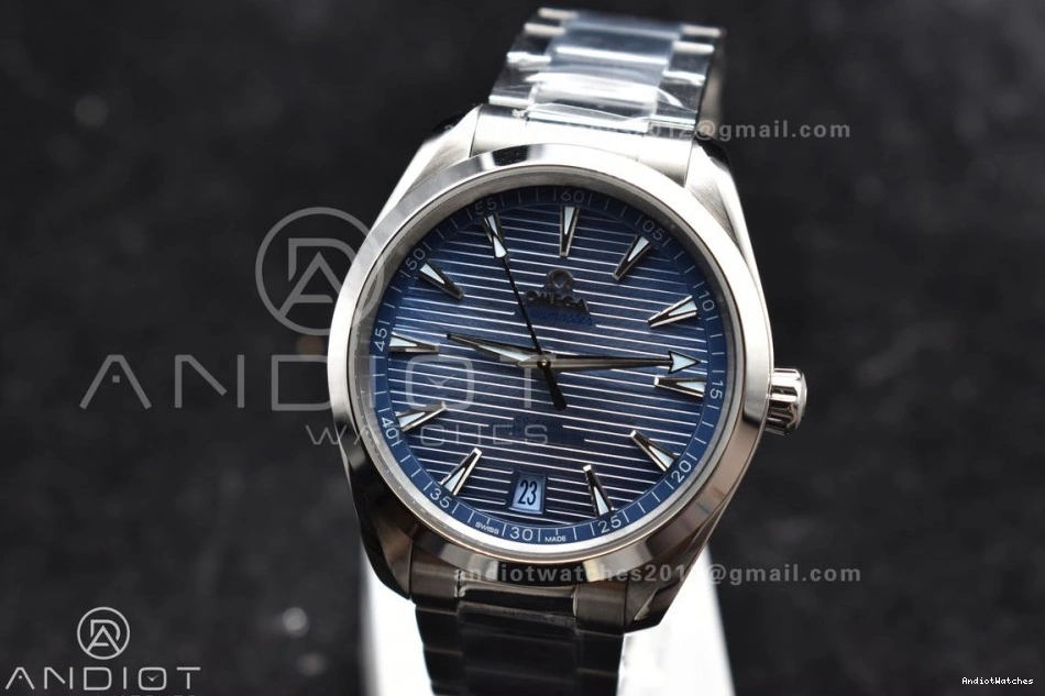 Attractive Best Summer Terra Clone Aqua VSF on 1:1 Stainless 41mm Bracelet 512 Edition A8900 Blue Super Dial 0223